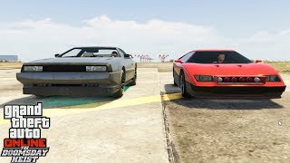 GTA 5  DELUXO VS STROMBERG COCHE VOLADOR VS COCHE ACUÁTICO TEST DE VELOCIDAD  XxStratusxX [upl. by Yeclek864]