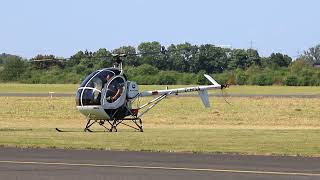 Schweizer 300C DHISA landing [upl. by Inilahs598]