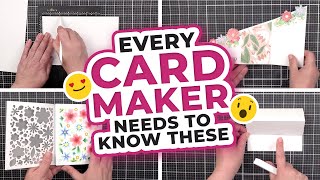 10 Different Card Folds Every Card Maker Should Know [upl. by Aehsa]