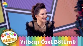 Çocuktan Al Haberi Ünlüler Yılbaşı Özel Bölümü [upl. by Torosian992]