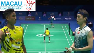 Alwi Farhan INA VS Ng Ka Long Angus HKG  Semifinal Macau Open 2024 Open 2024 [upl. by Eiahpets]