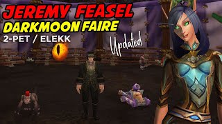 Jeremy Feasel  2 Pet Levelling  Elekk Team Darkmoon Faire [upl. by Tengdin607]