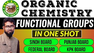 Organic Chemistry  Functional Groups in ONE SHOT [upl. by Yrian951]