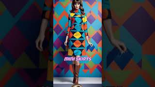 WHAT WAS THE STYLE OF WOMENS FASHION DURING THE 1960S🔸history shorts [upl. by Biagi]