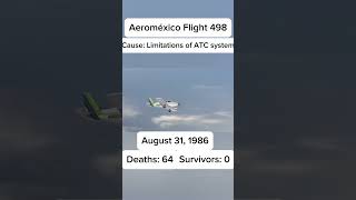 Aeroméxico Flight 498 Crash shorts planecrash [upl. by Huei]