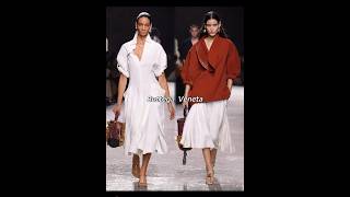 BOTTEGA VENETA SS25 runwayshowcase bottegaveneta fashion supermodels [upl. by Elenore]