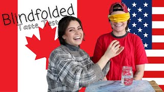 My American Partner Tries Canadian Foods  LGBTQ Couple [upl. by Suirtemed]