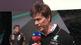 Toto Wolff Mood is up and down  FP3 Interview Mexico City GP 2024 [upl. by Alaj]