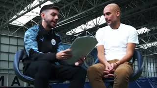 Pep Guardiola Le dice A DjMaRiiOQue es MALISIMO Jugando Al Fútbol en Entrevista 😂DJ Tristesa 😪 [upl. by Hampton]