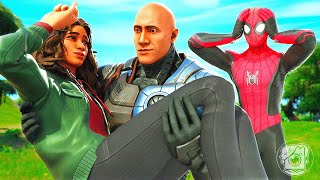 THE FOUNDATION MAKES SPIDERMAN JEALOUS A Fortnite Movie [upl. by Adni]