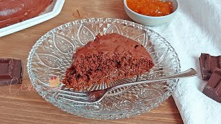 Torta SACHER Facile Senza uova ne Latte  La Cucina di Lena [upl. by Dhumma449]