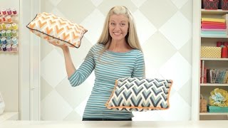 How to make a pillow or cushion with Piping attached [upl. by Carolynn638]