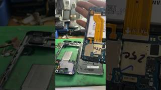 Remove Back Cover and meddle Frame Samsung Galaxy A40 mobile smartphone reels tech samsung [upl. by Presber]