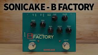 Sonicake B Factory Bass Preamp Pedal Demo [upl. by Aday]