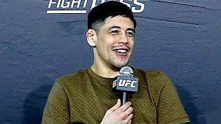 Brandon Moreno PostFight Press Conference  UFC 283 [upl. by Anehsak350]