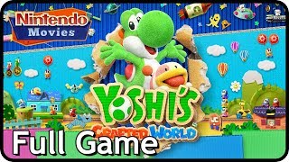 Yoshis Crafted World  All Bosses  Cutscenes No Damage [upl. by Nilyahs]