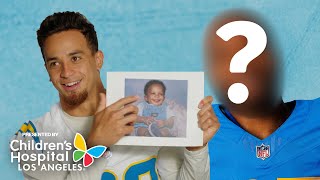 NFL Pros Guess Teammates Baby Pic  LA Chargers [upl. by Mellicent]