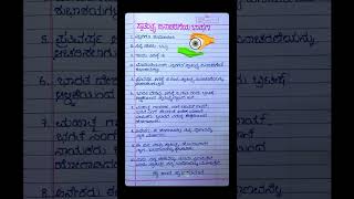 ಸ್ವಾತಂತ್ರ್ಯ ದಿನಾಚರಣೆ ಭಾಷಣ 2024 Independence day speech in kannada youtubeshorts [upl. by Timmons]