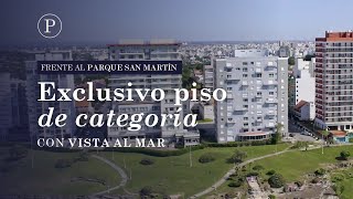 Exclusivo piso de categoria con vista panorámica al mar frente al Parque San Martín mardelplata [upl. by Rambert375]