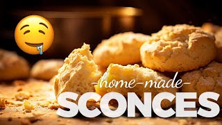 How to make easy scones at home homemade makotiRoadTo2kSubs [upl. by Ramsdell]