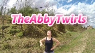 Horizontal Toss  Novice Baton Twirling  How to Twirl a Baton  Twirling Tutorial  TheAbbyTwirls [upl. by Dazhehs]