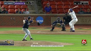 Were Not Done Yet ORU Baseball Advances To Super Regionals For First Time Since 2006 [upl. by Londoner]