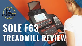 Sole F63 Treadmill Review [upl. by Piggy]