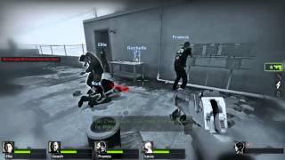 L4D2  Bots can defib dead players [upl. by Ahsok]