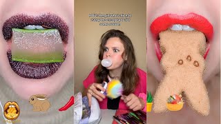 💖 TikTok POVS 💖 ASMR Satisfying Eating  Kaitlin Autumn Monique  POVs Tiktok 2024 14 [upl. by Enyalaj]