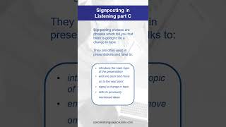 SIGNPOSTING The Key to OET Listening Success 🗝️👂 [upl. by Shem]