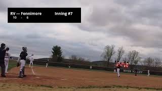 RV vs Fennimore Boys Varsity Baseball 20232024 [upl. by Phelps]