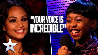 OMG 11yearold turns DIVA with RIHANNA HIT  Unforgettable Audition  Britains Got Talent [upl. by Aneekal]