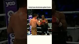 Cocky Boxer boxing canelo boxernation highlights shorts [upl. by Nnailuj]