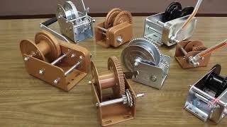 DuttonLainson Winch with Automatic Brake  1500Lb Capacity Model DLB1500A [upl. by Aihsikal761]