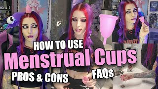 Ultimate Guide to Menstrual Cups 🩸  My Experience Tips Pros amp Cons FAQs How to InsertRemove [upl. by Ohnuj]