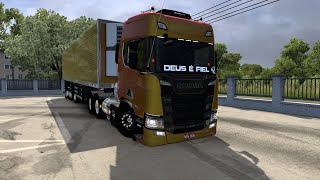 LIVE GAME PLAY AO VIVO MAPA EBR BRASIL ETS 2 152 [upl. by Ferrick]