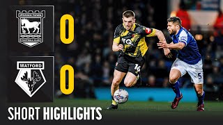 Ipswich Town 00 Watford  Short Highlights [upl. by Eiluj]