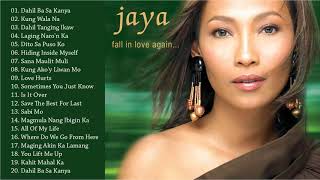 Jaya Tagalog Love Songs Jaya Best Songs Nonstop Collection Jaya Full Album 2020 [upl. by Iznyl870]