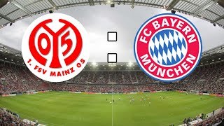 FSV Mainz VS Bayern Munchen LIVE [upl. by Nittirb]