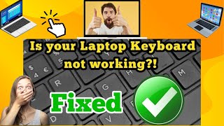 Fix Some Keys Not Working on Laptop Keyboard  Keyboard Not Working on Windows 10 Solved [upl. by Assirrac]