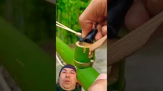 Bamboo Creations With Steel Ball Cancer on video bamboo Toy [upl. by Ssilem]