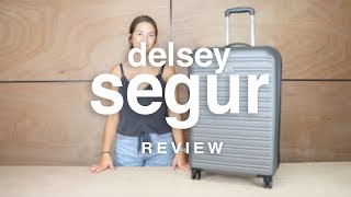 Delsey Segur Luggage Review  luggageconz [upl. by Yelloh]