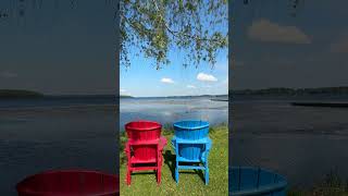 The Westport Harbour is the perfect place to relax by the water ☀️ lakeview westport ontario [upl. by Ames]