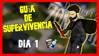 GUIA COMPLETA de SUPERVIVENCIA en PROJECT ZOMBOID ☠  como SOBREVIVIR la PRIMERA NOCHE [upl. by Laetitia383]