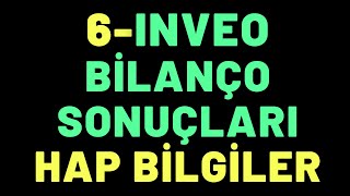 INVEO BİLANÇO SONUÇLARI ınveo borsa hisse yorum analiz kaphaberi sasa INVEO ınveoyorum [upl. by Othella124]