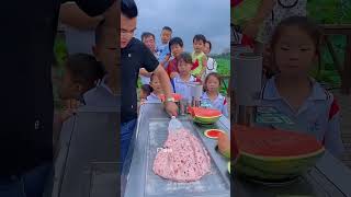 Watermelon Ice cream for poor kids shorts usa [upl. by Adnolor]