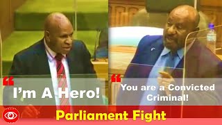 Belden Namah vs John Simon  Heated Argument in Parliament [upl. by Nwahsak]