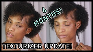 Texturizing My Natural Type 4 Hair With S Curl 6 Month Update  Styling Products I Use [upl. by Eidde]