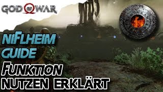 God of War 4  Niflheim Guide Funktion Nutzen erklärt Fallen Gegner Truhen  God of War [upl. by Rissa]