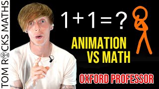 Oxford University Mathematician REACTS to quotAnimation vs Mathquot [upl. by Norward]